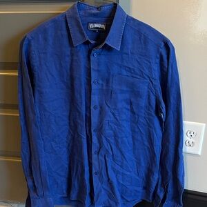 Vilebrequin Deep Blue Long Sleeve Shirt